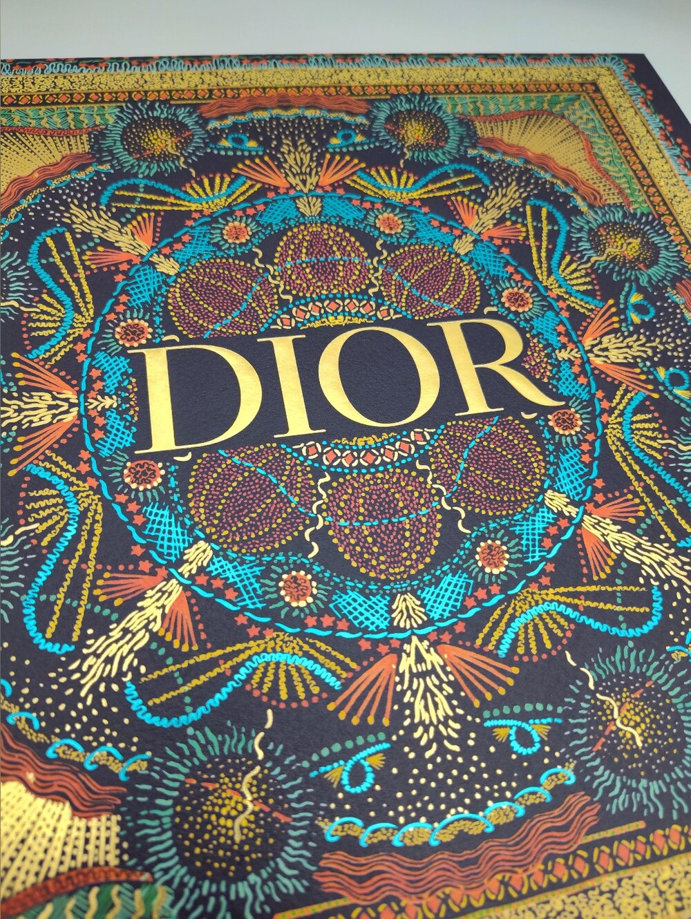 DIOR Limited Edition Gift Presentation Box Tissue Card Luxury Collector Package - Picture 8 of 13